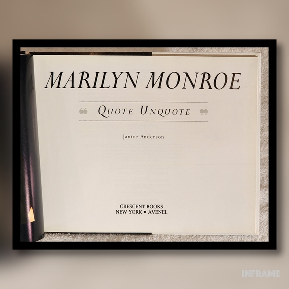 Marilyn Monroe Quotes Coffee Table Book - Picture 4 of 9